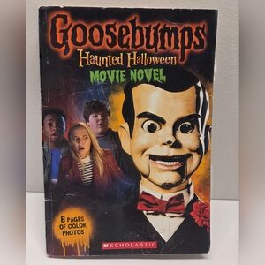 Goosebumps Haunted Halloween Moovie Novel Featuring Slappy - By Scholastic 2018